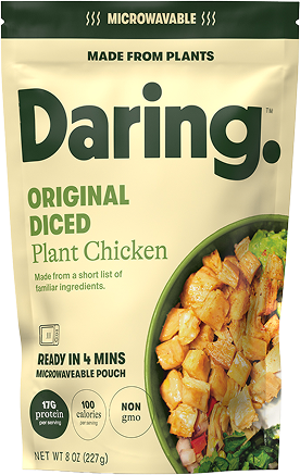 Daring Foods Plant Chicken | Chicken Better. Chicken On.